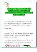 ATI Engage Fundamentals Safety 2025&sol;2026 &ndash; 60&plus; Guaranteed Q&A &vert; Infection Control&comma; Restraints&comma; Fall Risk&comma; Seizure Care & HAI Prevention