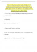 NUR 641 E FINAL EXAM STUDY GUIDE GRAND CANYON UNIVERSITY &vert;2025-2026  LATEST UPDATED&vert;  REAL EXAM AND COMPLETE QUESTIONS AND ANSWERS &vert; 100&percnt; RATED CORRECT &vert; 100&percnt; VERFIED &vert; ALREADY GRADED A&plus;