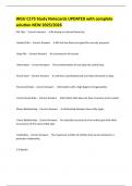 WGU C175 Study Notecards UPDATED with complete solution NEW 2025&sol;2026 