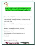 DBIA Exam 1 &lpar;2025&sol;2026&rpar; &ndash; 100&plus; Verified Questions with Answers & Rationales &vert; Design-Build History&comma; Hammurabi Code&comma; Project Delivery Systems&comma; D-B-B&comma; CM&commat;Risk&comma; Vitruvius&comma; Contract Types & Risk Allocation