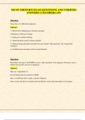 NR 547 Midterm Exam Questions and Verified Answers &vert; Chamberlain University