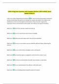 PACKAGE-&colon;&colon;CALFIRE EXAMS WITH CORRECT ANSWERS 