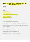 Portage Learning Chemistry 103 Final Exam 2025&sol;2026