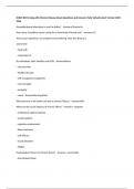 NURS 3001 Living with Chronic Disease Exam Questions and Answers Fully Solved Latest Version 2025-2026