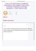 AVIXA CTS QUESTIONS COMBINED QUESTIONS AND CORRECT DETAILED ANSWERS &lpar;VERIFIED ANSWERS&rpar; &vert; GRADED A&plus; &vert; NEW UPDATE 2025