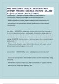 MKT 3413 EXAM 3 2025 &vert; ALL QUESTIONS AND CORRECT ANSWERS &vert; VERIFIED ANSWERS &vert; GRADED A&plus; &vert; LATEST EXAM &lpar;JUST RELEASED&rpar;