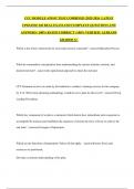 CCC MODULE 4 POST TEST COMBINED &vert;2025-2026  LATEST UPDATED&vert; 240 REAL EXAM AND COMPLETE QUESTIONS AND ANSWERS &vert; 100&percnt; RATED CORRECT &vert; 100&percnt; VERFIED &vert; ALREADY GRADED A&plus;