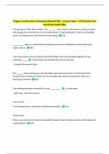 Oregon Construction Contractors Board &lpar;CCB&rpar; &ndash; License Exam &ndash; Full Practice Test  and Study Guide Q&A 