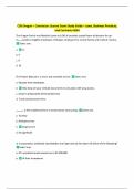PACKAGE-&colon;&colon;Oregon CCB  EXAMS WITH CORRECT ANSWERS