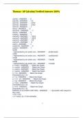 Thomas' Calculus&colon; Fourteenth Edition Overview &vert; Verified Answers 100&percnt;