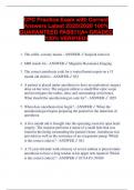 CPC Practice Exam with Correct Answers Latest 2025&sol;2026 100&percnt; GUARANTEED PASS&excl;&excl;&excl;&lpar;A&plus; GRADED 100&percnt; VERIFIED&rpar;