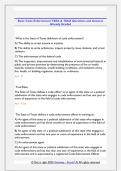 Basic Code Enforcement TEEX & TDLR Questions and Answers  Already Graded