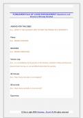 FUNDAMENTALS OF CODE ENFORCEMENT Questions and  Answers Already Graded