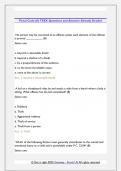 Penal Code &lpar;8&rpar; TEEX Questions and Answers Already Graded