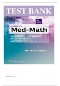 Test Bank For Henke's Med-Math&colon; Dosage Calculation&comma; Preparation&comma; & Administration 9th Edition&comma;by Susan Buchholz&vert;&vert;ISBN&colon;9781975125752