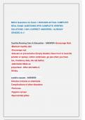 MDC3 Questions for Exam 1 2025&sol;2026 ACTUAL COMPLETE  REAL EXAM  QUESTIONS WITH COMPLETE VERIFIED  SOLUTIONS  &lpar;100&percnt; CORRECT ANSWERS&rpar; &sol; ALREADY  GRADED A&plus;&excl;&excl; 