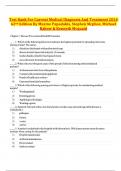 Test Bank for Current Medical Diagnosis and Treatment by Maxine Papadakis&comma; Stephen Mcphee&comma; Michael Rabow & Kenneth Mcquaid &vert;All Chapters&comma; 2025&vert;
