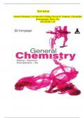 General Chemistry 12th Edition TEST BANK By Ebbing&comma; Gammon&comma; Koenigsmann&comma; & Wu &vert; ALL CHAPTERS ISBN&colon; 978-8214194401
