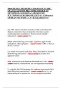 PMK-EE E6 CAREER INFORMATION LATEST EXAM 2025 WITH MULTIPLE CHOICE OF QUESTIONS AND DETAILED SOLVED SOLUTIONS ALREADY GRADED A&plus; AND 100&percnt; GUARANTEE PASS &lpar;JUST RELEASED&excl;&excl;&excl;&excl;&excl;&rpar;