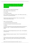 Avid Certification Exam 101 Study Guide Exam and Correct Detailed Answers&period;