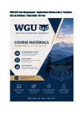 WGU D427 Data Management &ndash; Applications ZyBooks Labs 8 &vert; Complete SQL Lab Solutions &vert; Study Guide &vert; OA Prep