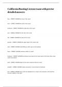 California Boating License exam with precise detailed answers&period;