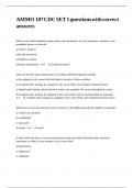 AMMO 107 CDC SET 1 questions with correct answers