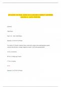 APU BUSN 410 FINAL EXAM 2025 &lpar;GRADED&rpar; CORRECT ANSWERS GRADED A&plus; 100&percnt; VERIFIED&period;
