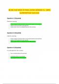 BUSN 410 WEEK 8 FINAL EXAM GRADED A&plus; 100&percnt; GUARANTEED SUCCESS