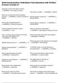 State board practice- Esthetician Test Questions with Verified Answers Graded A&plus;