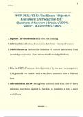 WGU D322&sol; C182 Final Exam &vert; Objective Assessment &vert; Introduction to IT &vert; Questions & Answers &vert; Grade A&vert; 100&percnt; Correct &vert; &lpar;Latest 2025&sol; 2026&rpar;