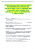 Washington Mandatory Alcohol Server  Training FINAL EXAM STUDY GUIDE  2025&sol;2026 COMPLETE QUESTIONS BANK AND  CORRECT DETAILED ANSWERS WITH  RATIONALES &vert;&vert; 100&percnt; GUARANTEED PASS  <LATEST VERSION> 
