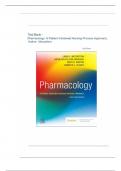 Test Bank For Pharmacology &colon; A Patient-Centered Nursing Process Approach 12th Edition &lpar; Linda E&period; McCuistion&comma; 2025&rpar; All Chapters &vert;&vert;Complete A&plus; Guide