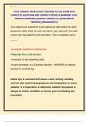 PCCN CARDIAC EXAM LATEST 2025&sol;2026 ACTUAL EXAM WITH  COMPLETE QUESTIONS AND CORRECT DETAILED ANSWERS &lpar;100&percnt;  VERIFIED ANSWERS&rpar; &vert;ALREADY GRADED A&plus;&vert; &vert;&vert;PROFESSOR  VERIFIED&vert;&vert; &vert;&vert;BRANDNEW&excl;&excl;&excl;&vert;&vert;
