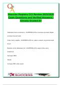 Vascular Registry CCI Review 2025&sol;2026 &ndash; 250&plus; Solved Questions on Doppler Principles&comma; Cerebrovascular & Peripheral Imaging&comma; Hemodynamics&comma; Pathologies & Testing Protocols