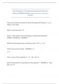 4&period;07 Checkpoint &vert; The Polynomial Remainder Theorem&comma; Factors&comma; and Rational Roots questions and answers with solutions 2025&sol;2026