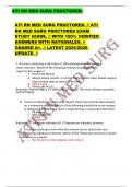 ATI RN MED SURG PROCTORED&period;  ATI RN MED SURG PROCTORED&period; &sol;&sol; ATI  RN MED SURG PROCTORED EXAM  STUDY GUIDE&period; &sol;&sol; WITH 100&percnt; VERIFIED  ANSWERS WITH RATIONALES&period; &sol;&sol;  GRADED A&plus;&period; &sol;&sol; LATEST 2025&sol;2026  UPDATE&period; &sol;&sol; 