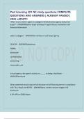 Post licensing 301 NC study questions COMPLETE QUESTIONS AND ANSWERS &vert; ALREADY PASSED &vert; 2025 LATEST&excl;&excl;