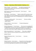 Tanium &ndash; Questions With Suitable Solutions &lpar;A&plus;&rpar;