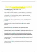 CMRP - Certified Maintenance and Reliability Professional Exam Questions with Correct  Answers Verified by Experts&vert; Latest Update 