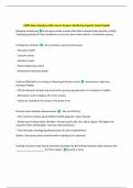 CMRP Exam Questions with Correct Answers Verified by Experts&vert; Latest Update