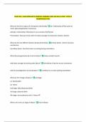 CNUR 303 &vert; QUESTIONS WITH VERIFIED ANSWERS 100&percnt; SOLVED&vert; LATEST UPDATE  GUARANTEED PASS 