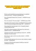 3M 303 PACKAGED EXAMS QUESTIONS AND 100&percnt; FULLY CORRECT ANSWERS