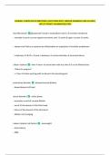 CNUR303 COMPLICATED MIDTERM&vert; QUESTIONS WITH VERIFIED ANSWERS 100&percnt; SOLVED&vert;  LATEST UPDATE GUARANTEED PASS