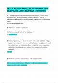 NR 511 Midterm Exam&vert;&vert; NR511 Midterm Exam Study Guide Latest 2025&sol;2026 Chamberlain