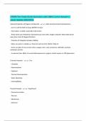 EXAMS BUNDLE PACKAGE&colon;&colon;&colon;&colon;CHMM Exam &vert; Questions with 100&percnt; Correct Answers &vert; VERIFIED 