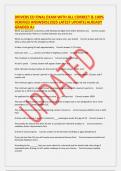 DRIVERS ED FINAL EXAM WITH ALL CORRECT & 100&percnt; VERIFIED ANSWERS&vert;2025 LATEST UPDATE&vert;ALREADY GRADED A&plus;
