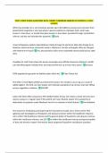 CPCO STUDY GUIDE QUESTIONS WITH CORRECT ANSWERS VERIFIED BY EXPERTS&vert; LATEST  UPDATE