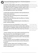 Advanced Pathophysiology Exam 1 Practice Questions
