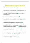 CPCO Prep Questions with Correct Answers Verified by Experts&vert; Latest Update